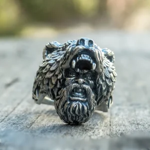 Bague viking berserker