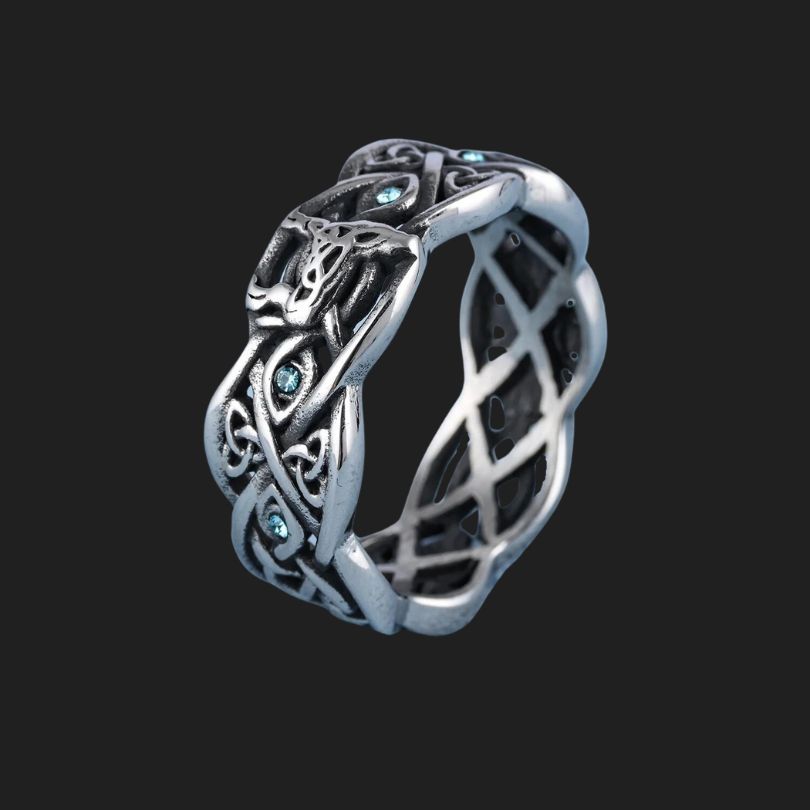 Bague Viking Freki et Geri Bague Viking Freki et Geri