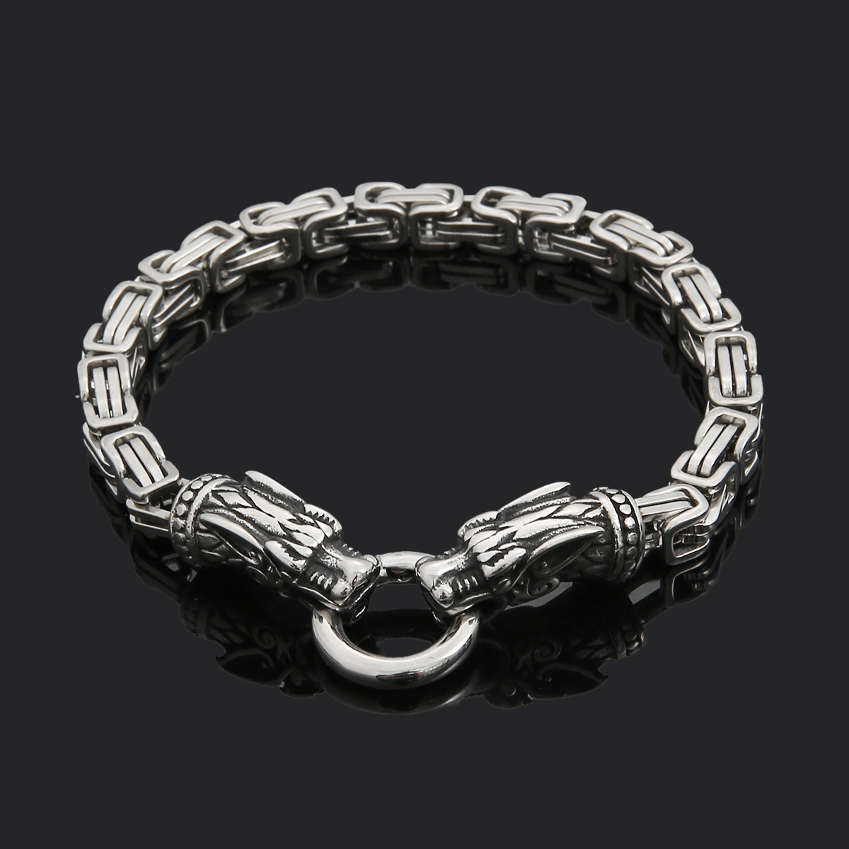 Bracelet Geri et Freki de la Meute Odinique Bracelet Geri et Freki de la Meute Odinique