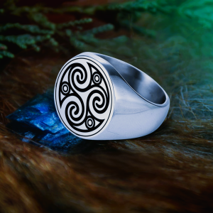 Bague celtique Triskèle argent
