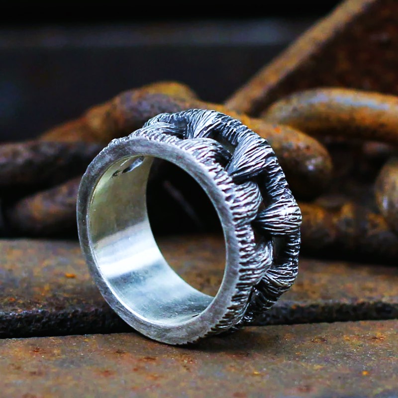 Bague viking les crocs des loups Bague viking les crocs des loups