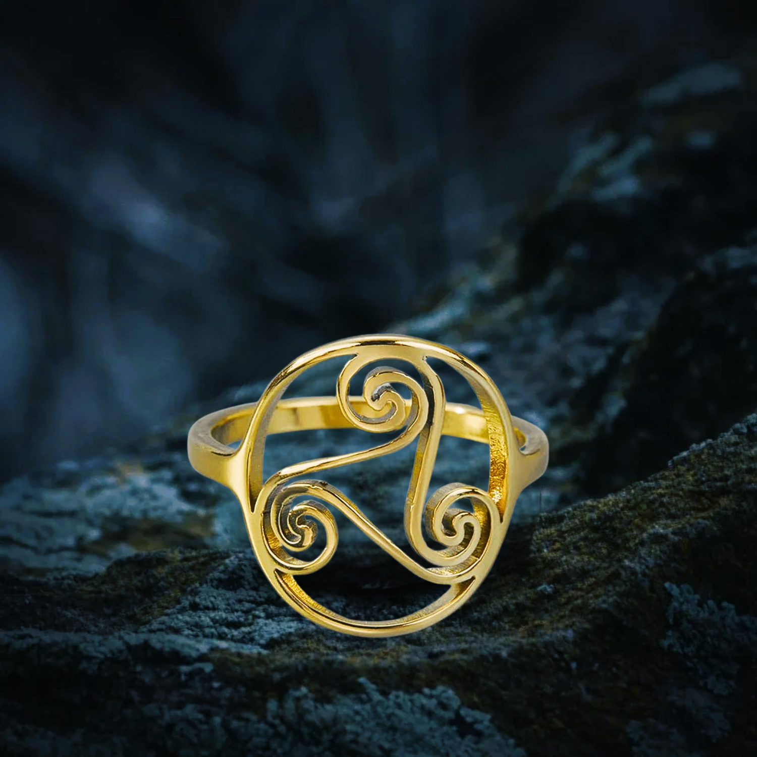 Bague viking Triskèle Bague viking Triskèle