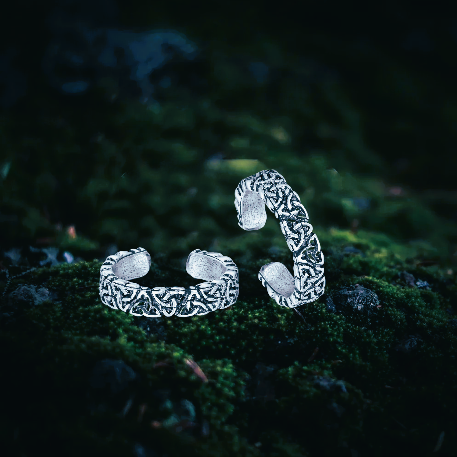 Boucles d’oreilles anneau celtique Boucles d’oreilles anneau celtique