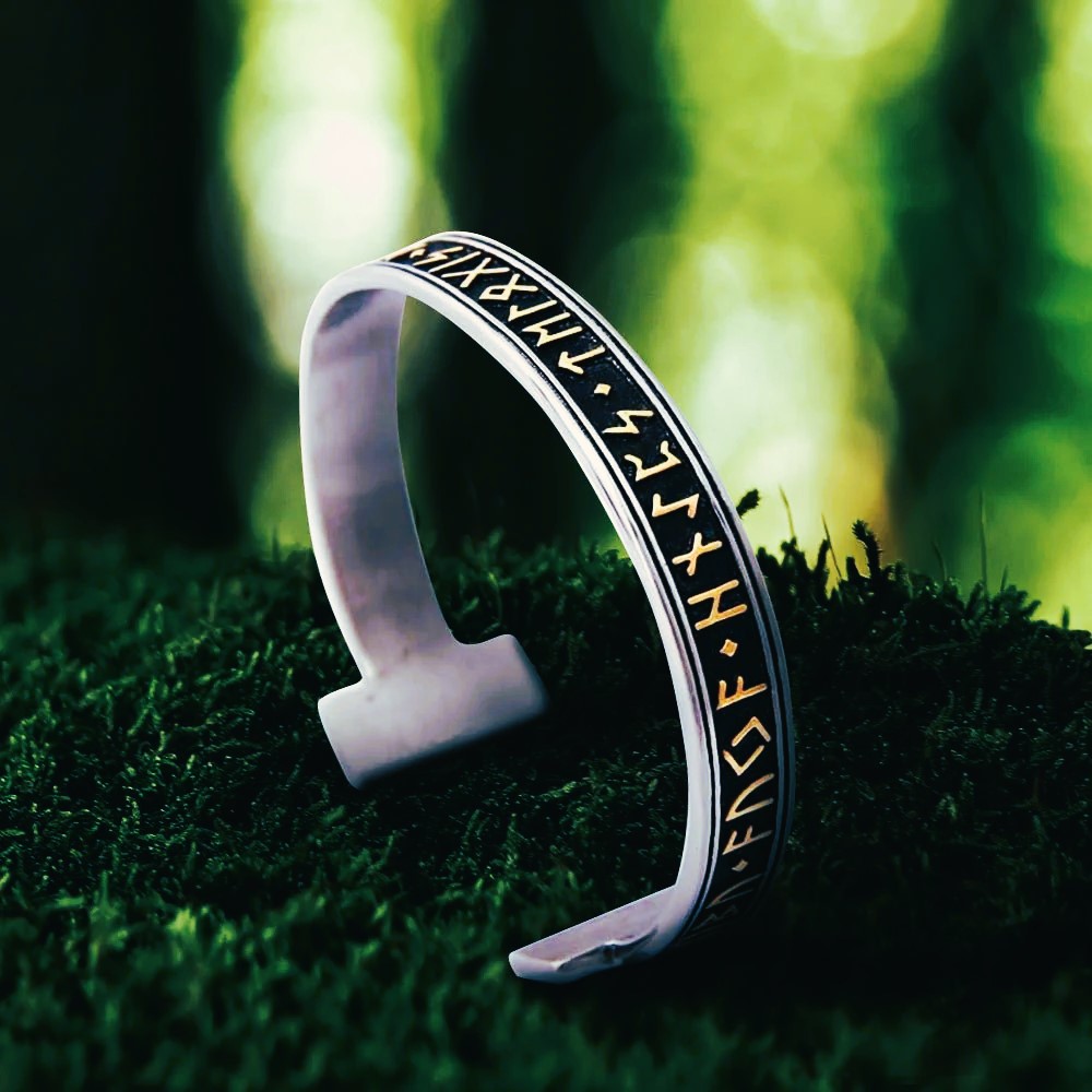 Bracelet viking runes incantatoires Bracelet viking runes incantatoires