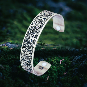Bracelet viking Yggdrasil bronze
