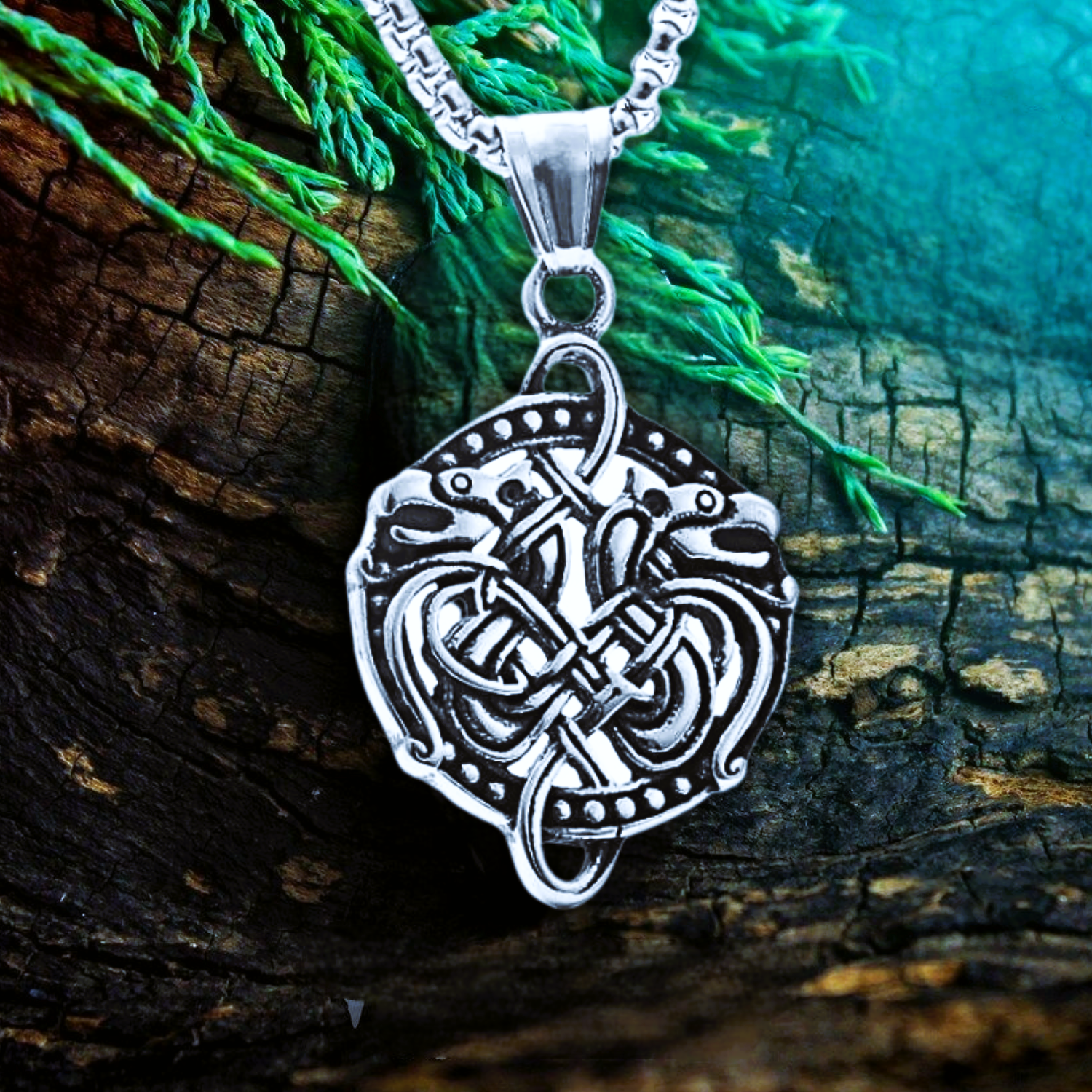 Pendentif viking dragon Pendentif viking dragon
