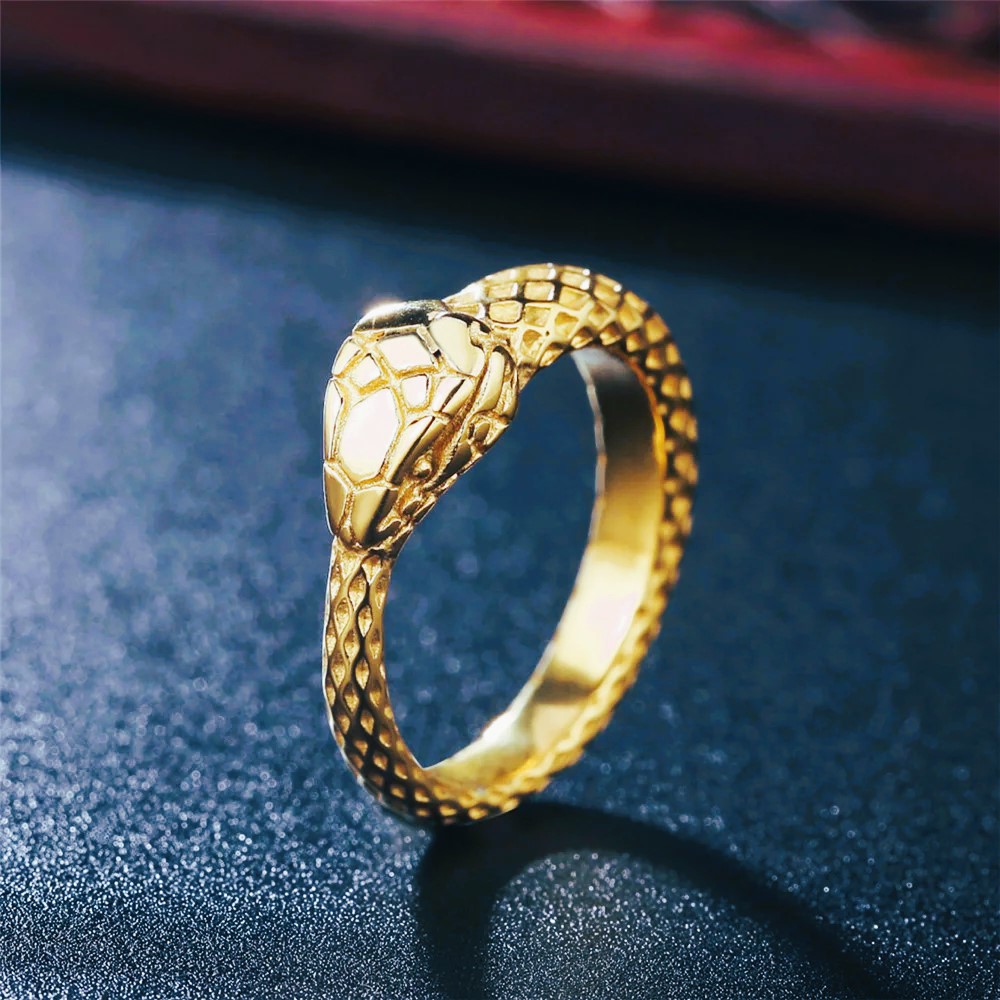 Bague viking éternel Jormungand Ouroboros Bague viking éternel Jormungand Ouroboros