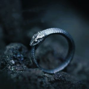 Bague viking serpent Jörmungandr