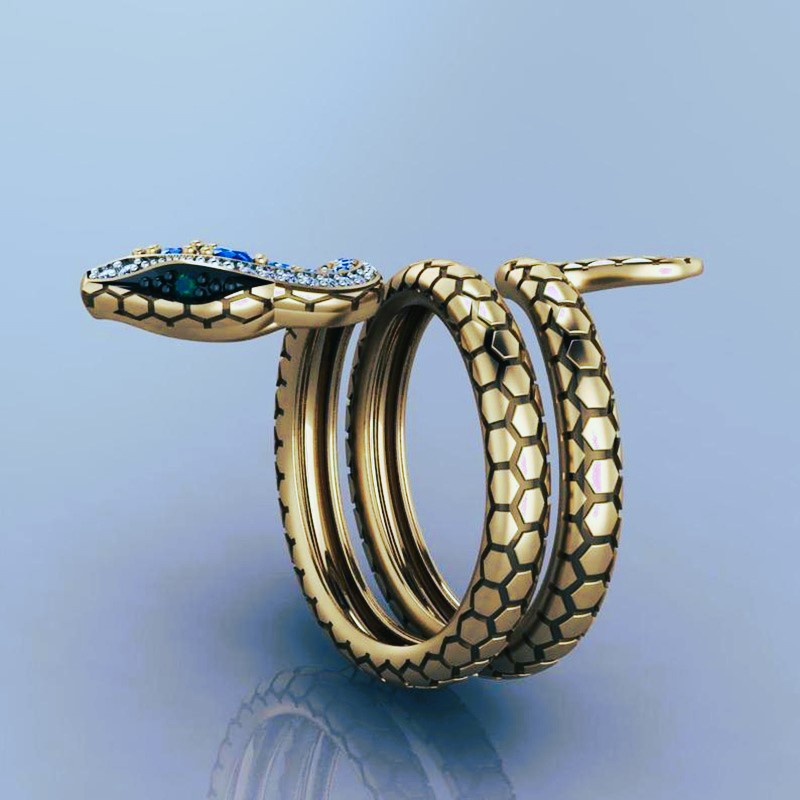 Bague viking serpent Ouroboros Sigurd Bague viking serpent Ouroboros Sigurd