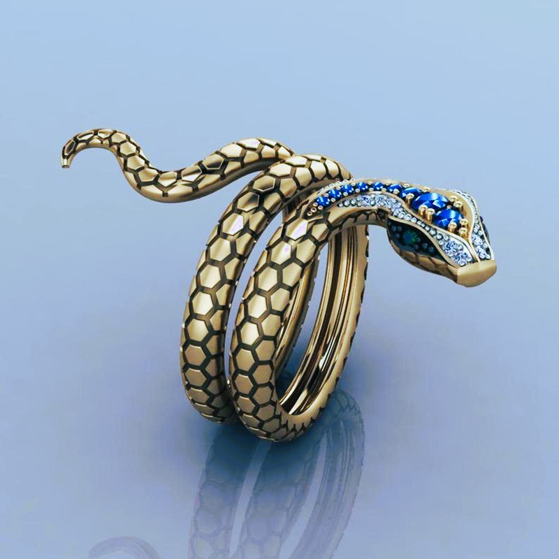 Bague viking serpent Sigurd Ouroboros Bague viking serpent Sigurd Ouroboros