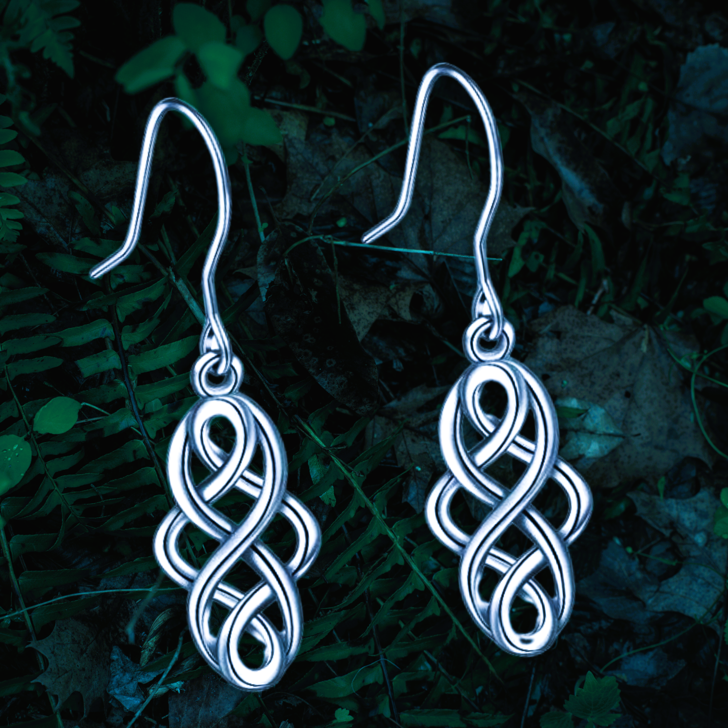 Boucles d’oreilles noeud viking Boucles d’oreilles noeud viking