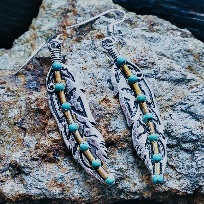 Boucles d’oreilles plumes Lagertha Boucles d’oreilles plumes Lagertha