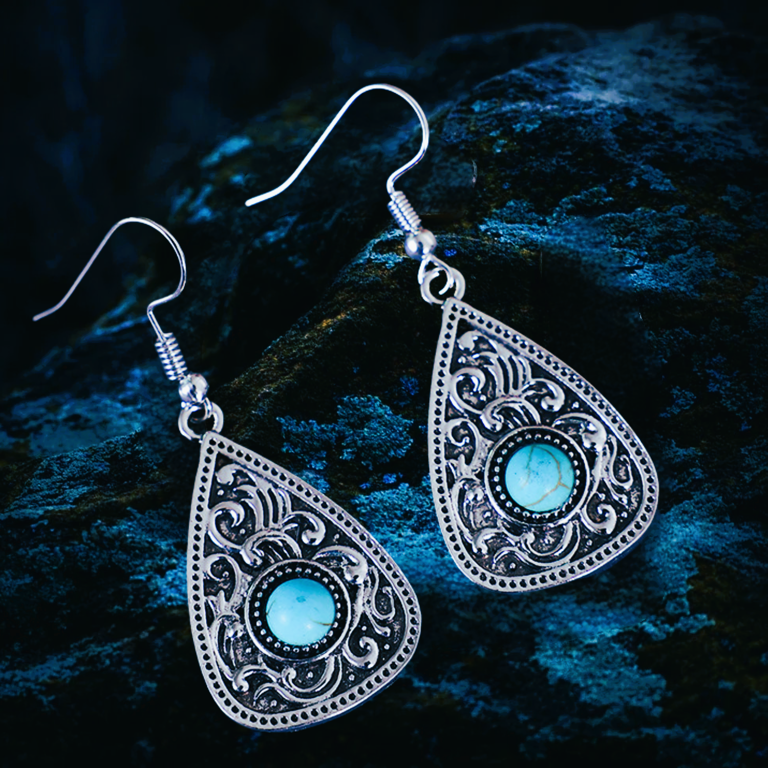 Boucles d’oreilles vikings Frigg argent Boucles d’oreilles vikings Frigg argent