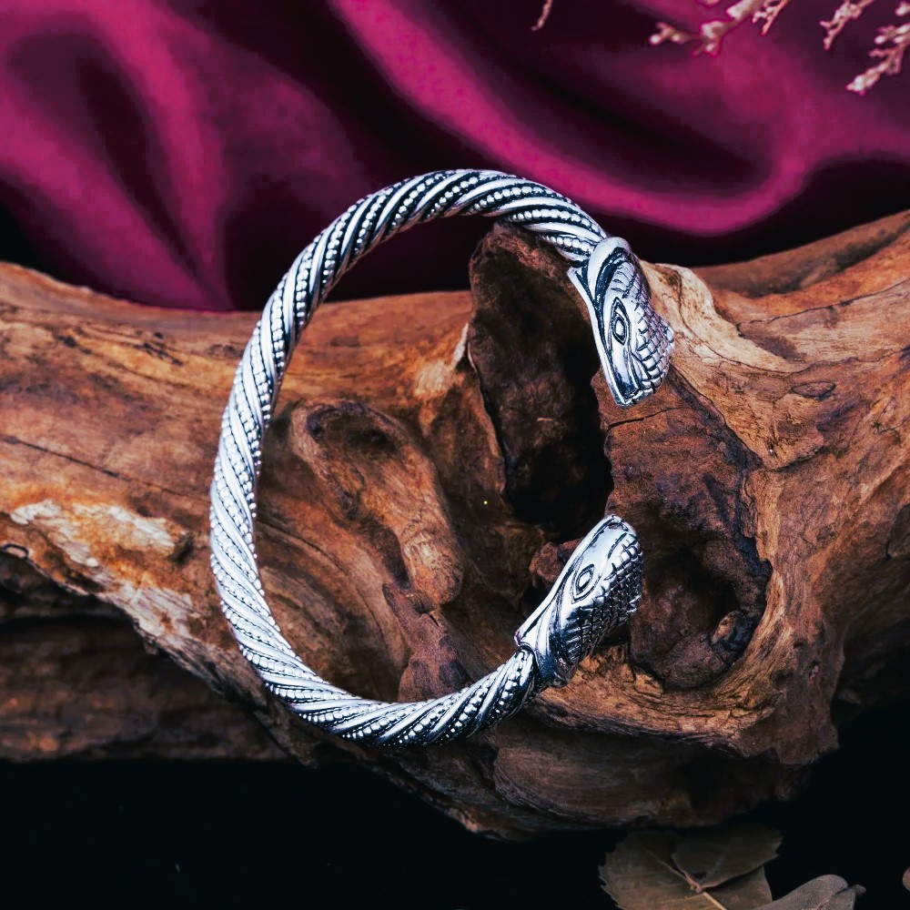 Bracelet serpent viking Midgard Jormungand Bracelet serpent viking Midgard Jormungand
