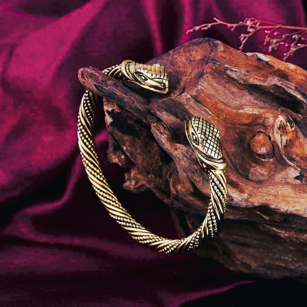 Bracelet serpent viking Midgard nordique Bracelet serpent viking Midgard nordique