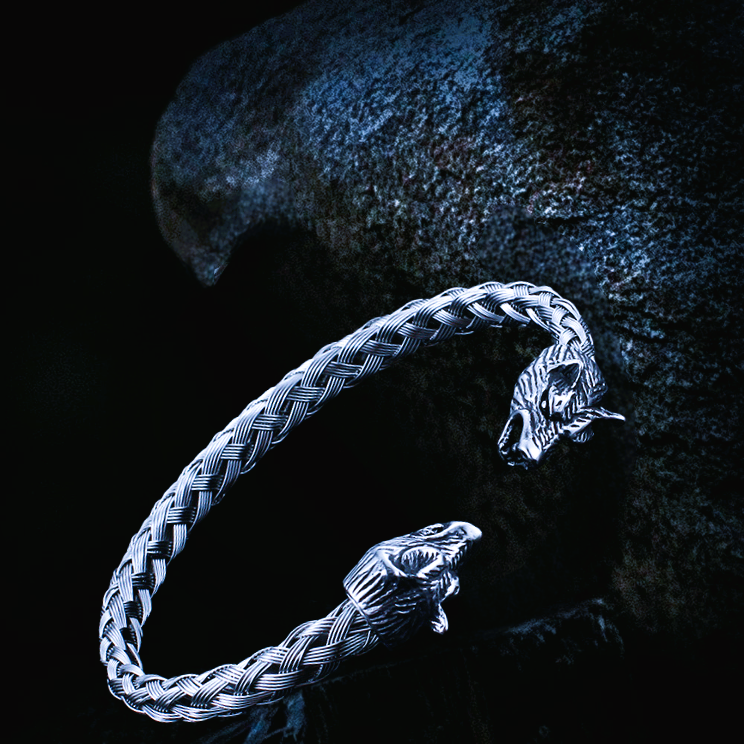 Bracelet torque viking Fenrir Bracelet torque viking Fenrir