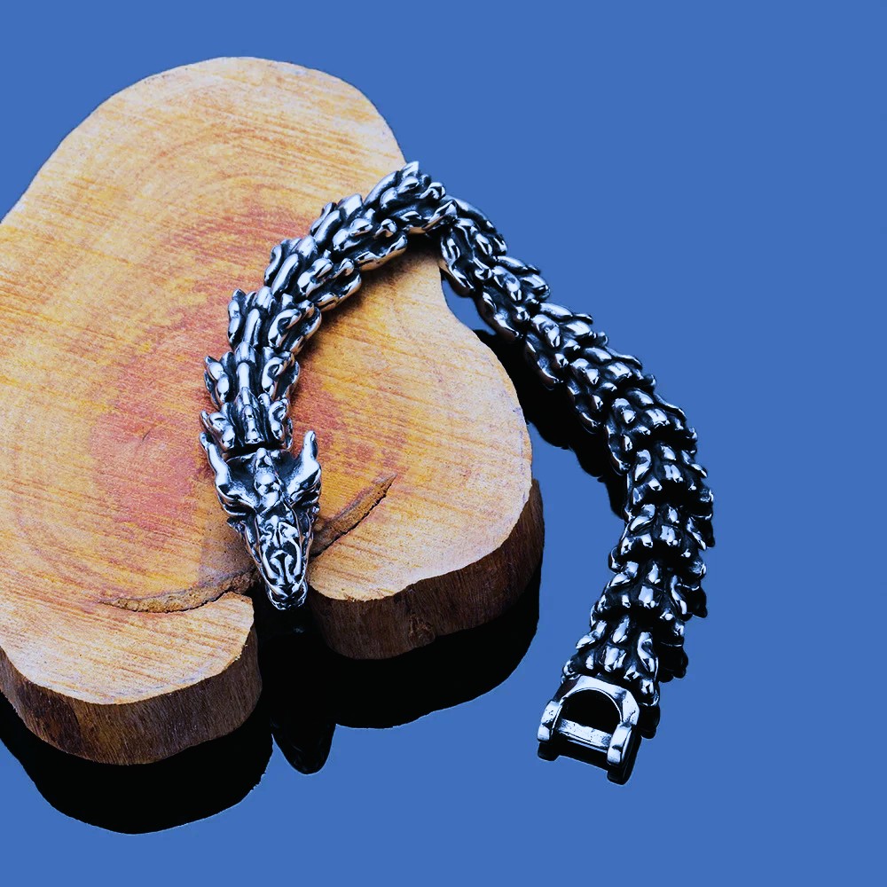 Bracelet viking dragon de Midgard jormugandr Bracelet viking dragon de Midgard jormugandr