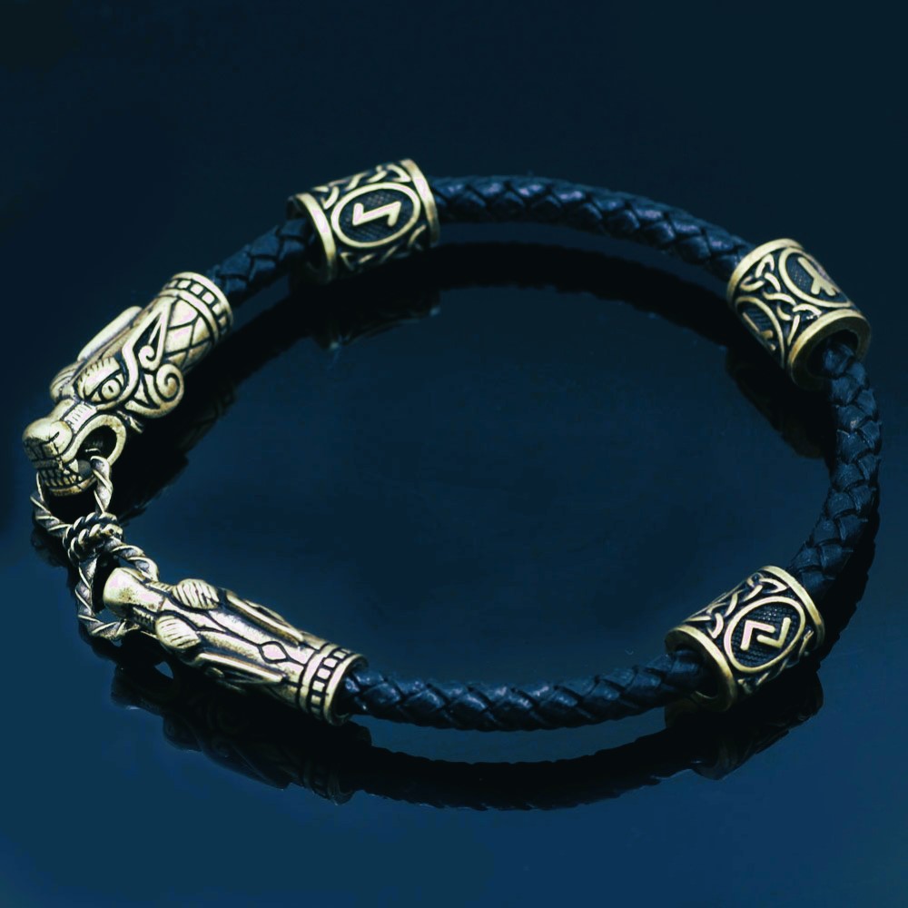 Bracelet viking dragon Nidhoog bronze Bracelet viking dragon Nidhoog bronze