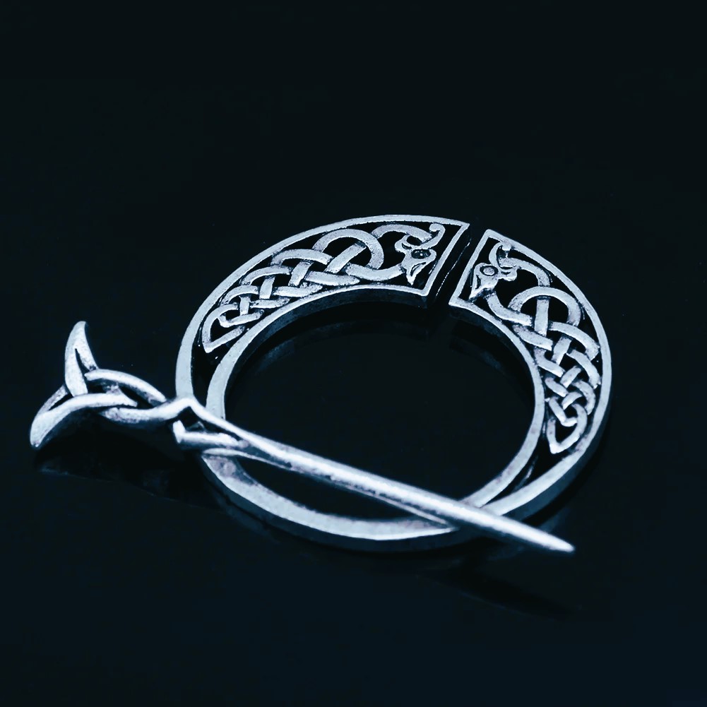 Broche à cheveux viking Lagertha argent Broche à cheveux viking Lagertha argent