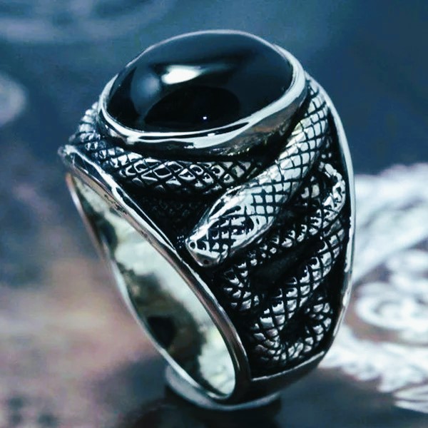 Chevalière viking oeil de Sigurd argent Chevalière viking oeil de Sigurd argent