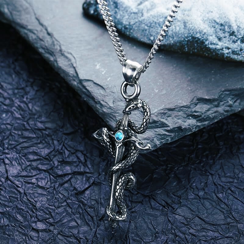Collier viking glaive de Midgard Collier viking glaive de Midgard
