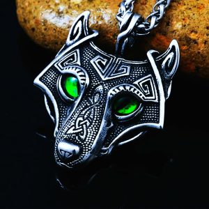 Collier viking loup Úlfheðnar