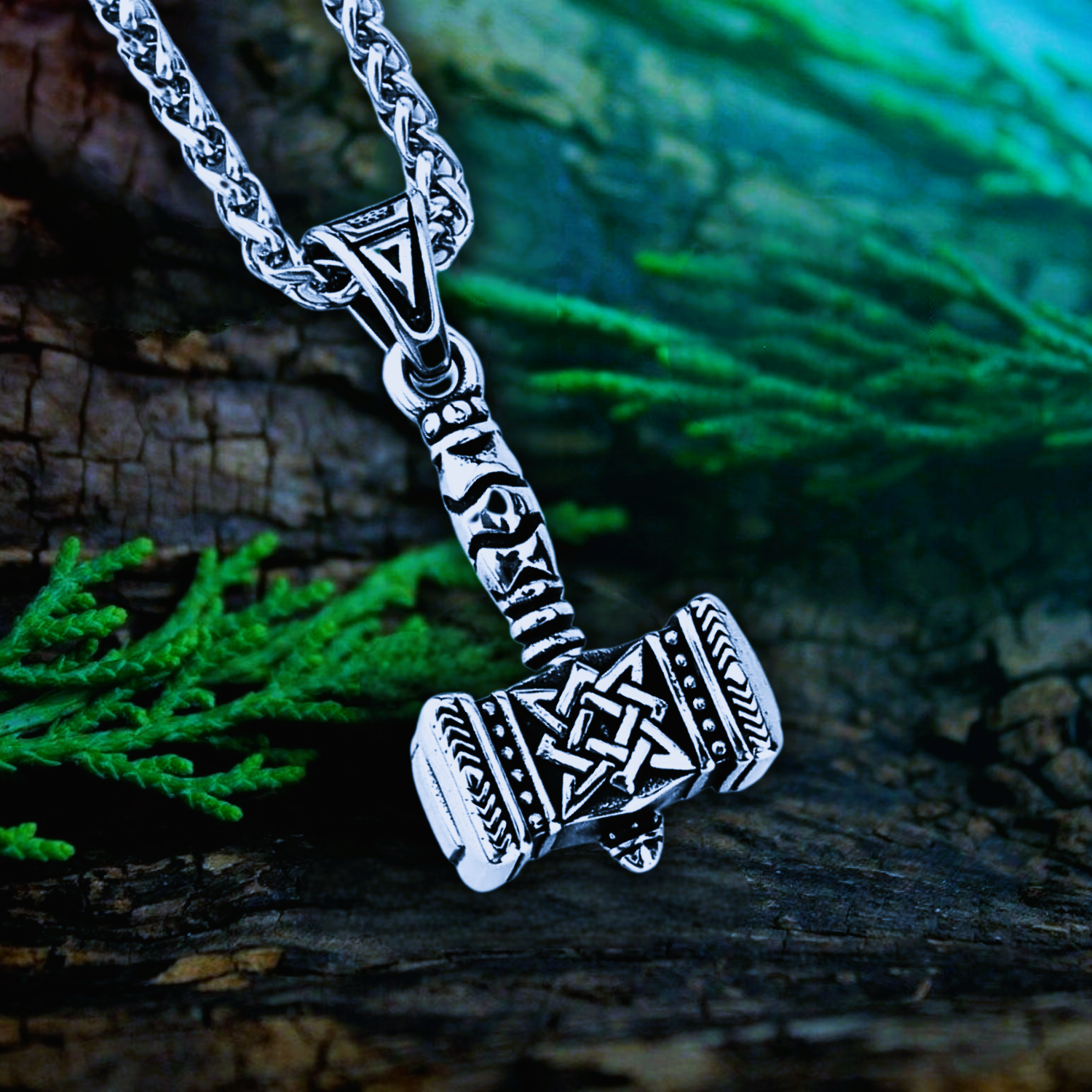 Collier viking marteau Mjöllnir Collier viking marteau Mjöllnir