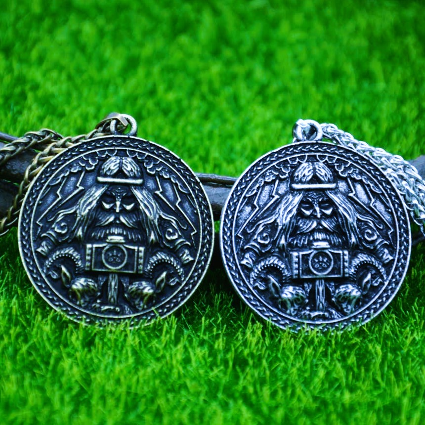 Colliers Amulettes viking Thor bronze, argent Colliers Amulettes viking Thor bronze, argent