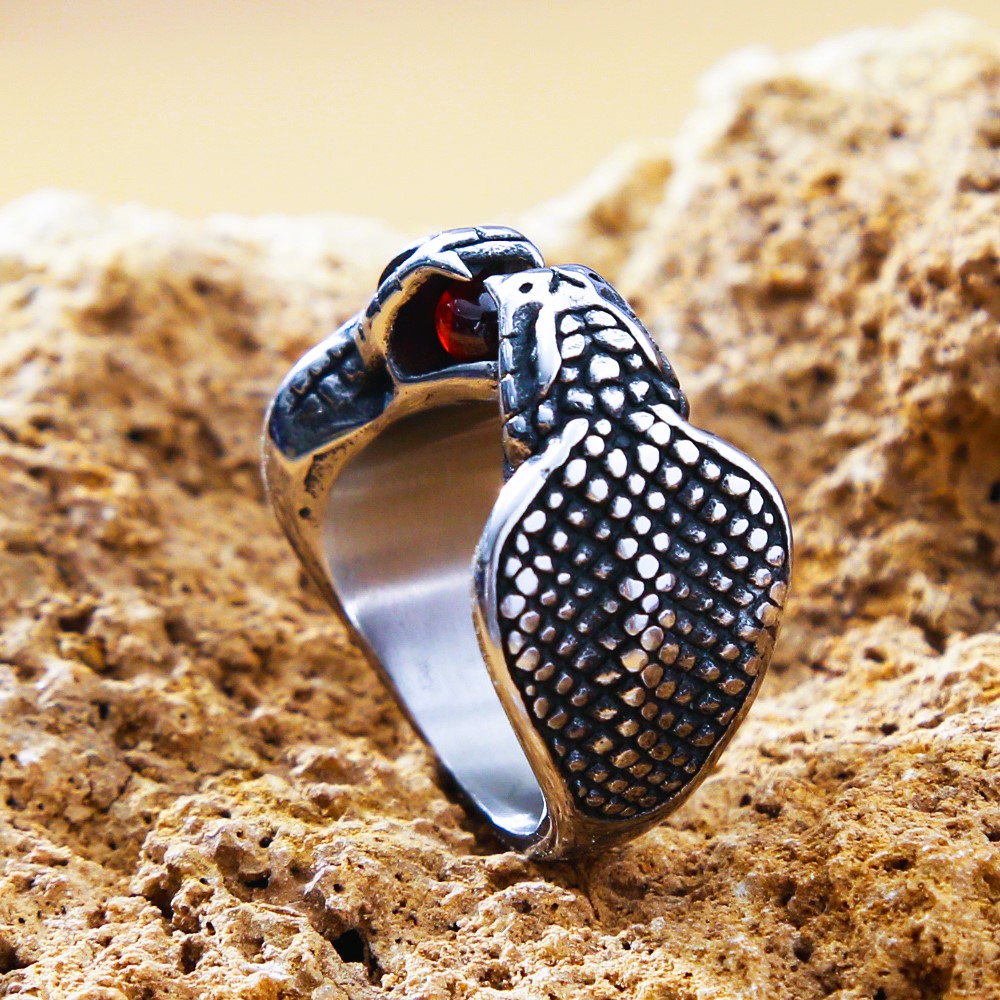 Bague celtique serpent viking nordique Bague celtique serpent viking nordique