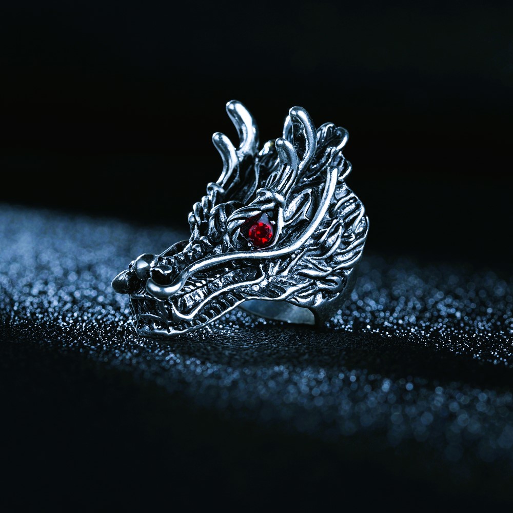 Bague dragon viking nordique Bague dragon viking nordique
