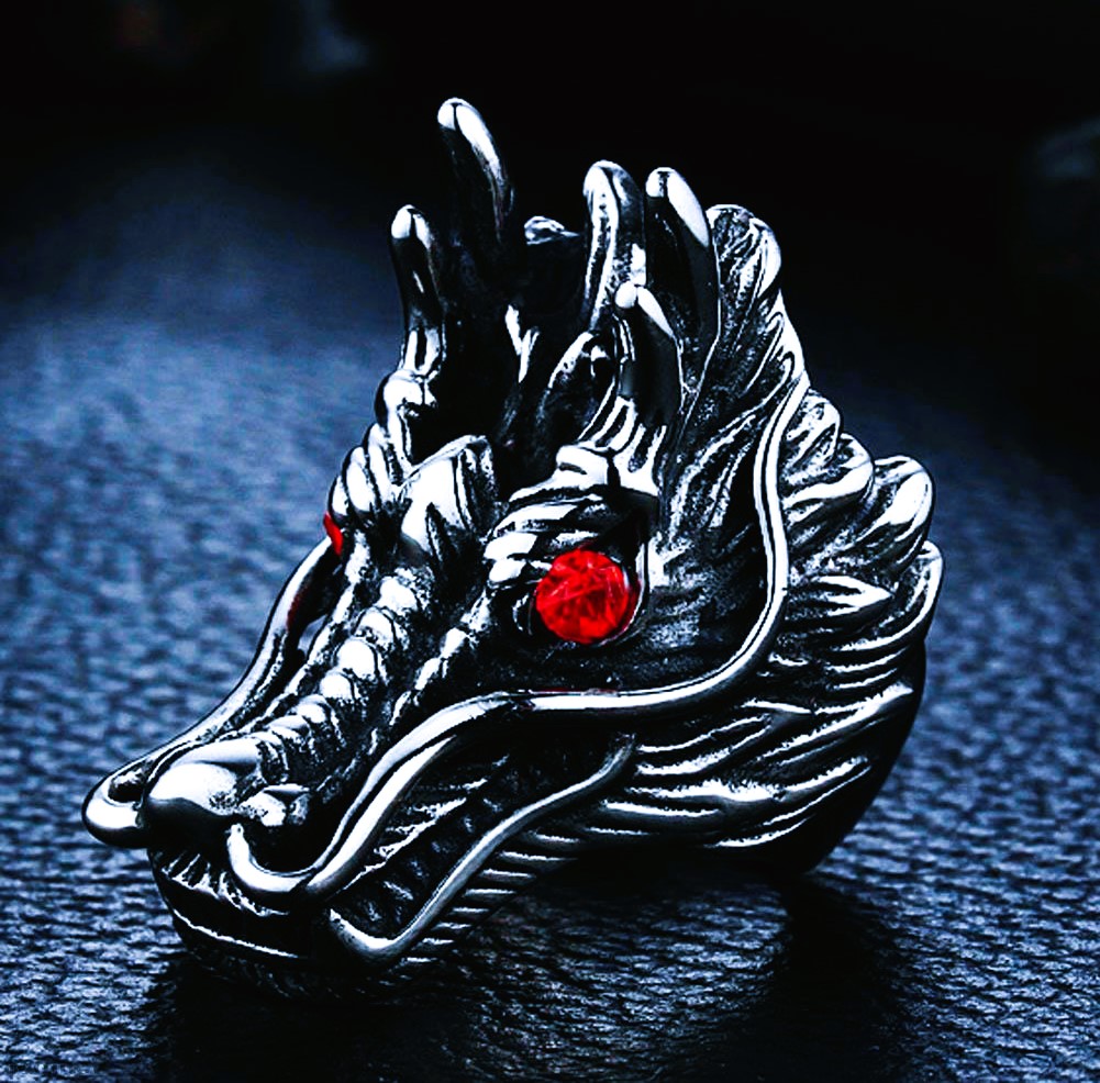Bague dragon viking Bague dragon viking