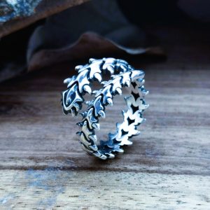 Bague viking dragon Jormungand