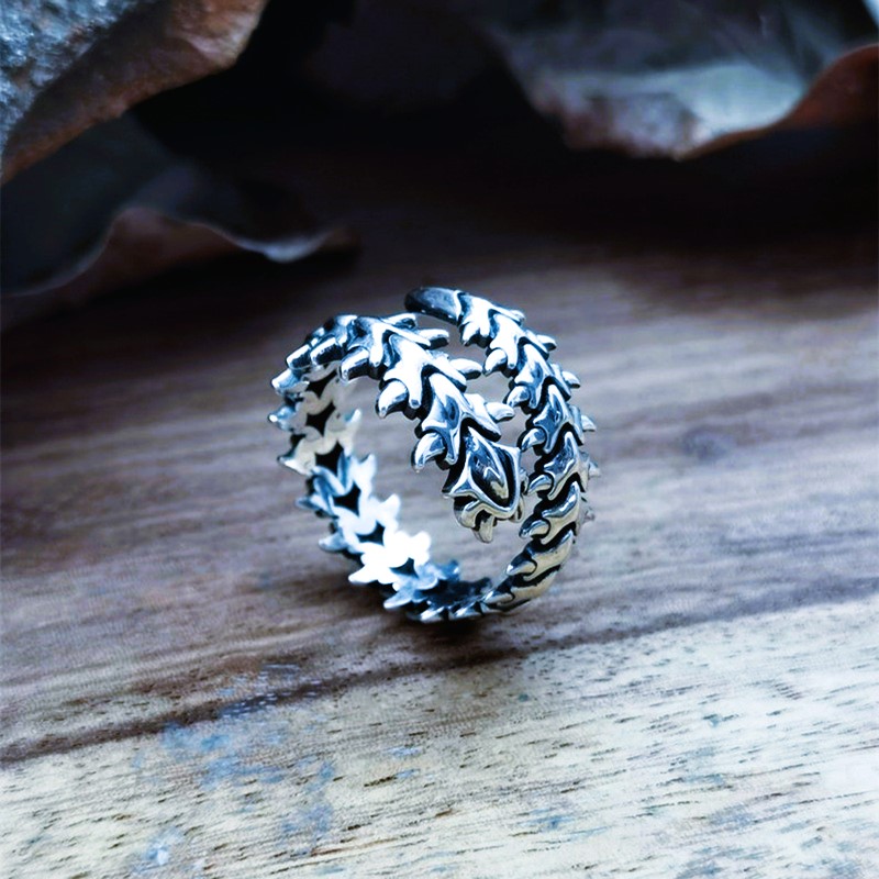 Bague viking dragon Jormungand Midgard Bague viking dragon Jormungand Midgard