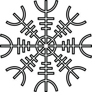 Symbole viking Aegishjalmur