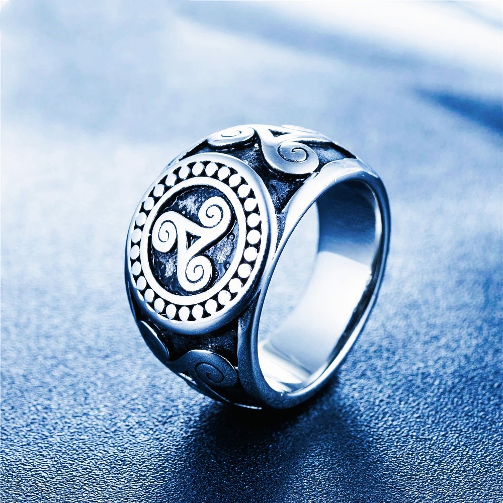 Bague viking Triskell Bague viking Triskell