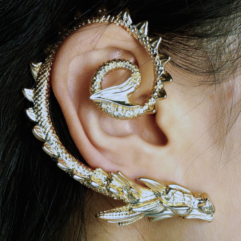 Boucles d'oreilles viking nordique dragon Boucles d'oreilles viking nordique dragon