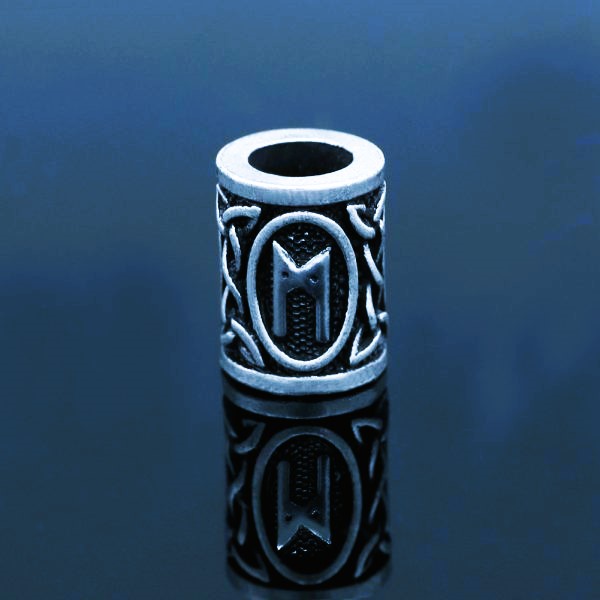 Perles de barbe runes vikings Manaz Perles de barbe runes vikings Manaz