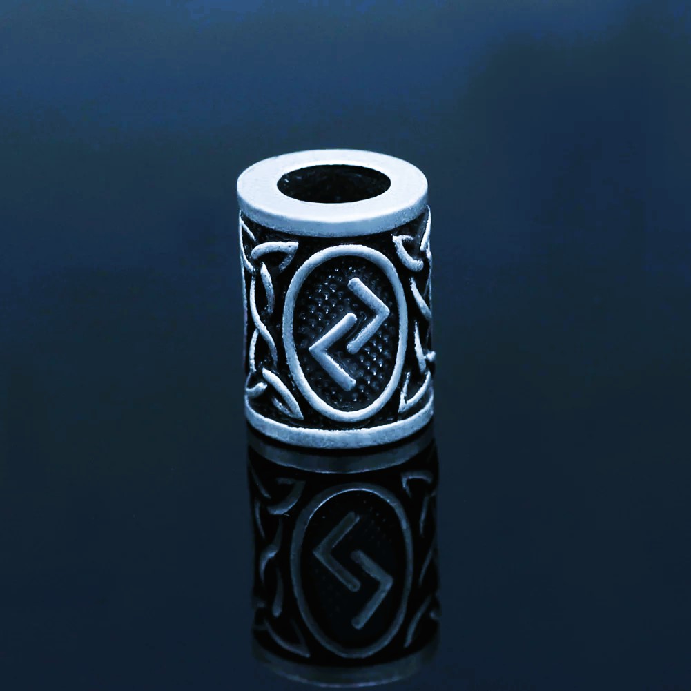 Perles de barbe runes vikings Jera Perles de barbe runes vikings Jera