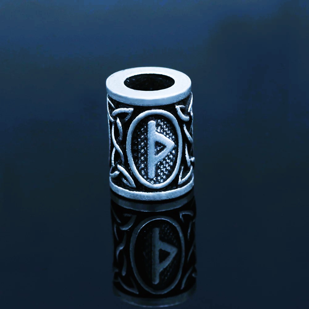 Perles de barbe runes vikings Thurisaz Perles de barbe runes vikings Thurisaz