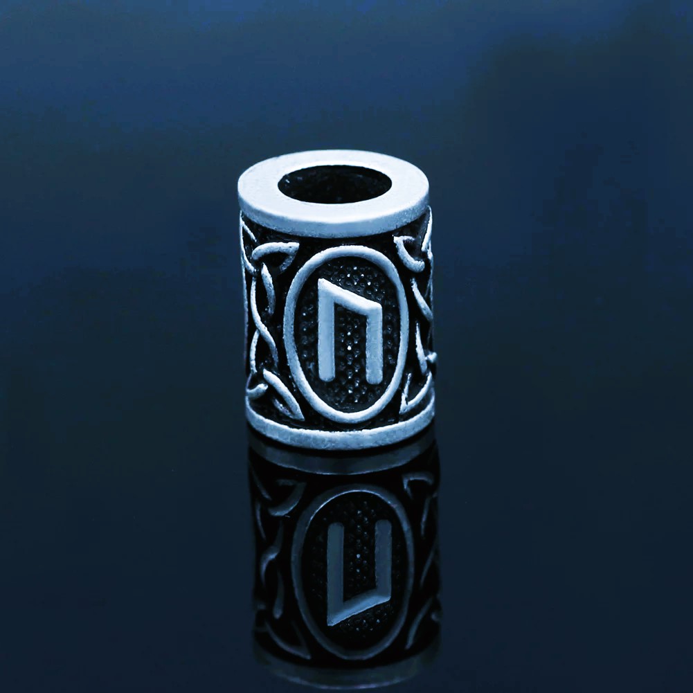 Perles de barbe runes vikings Uruz Perles de barbe runes vikings Uruz